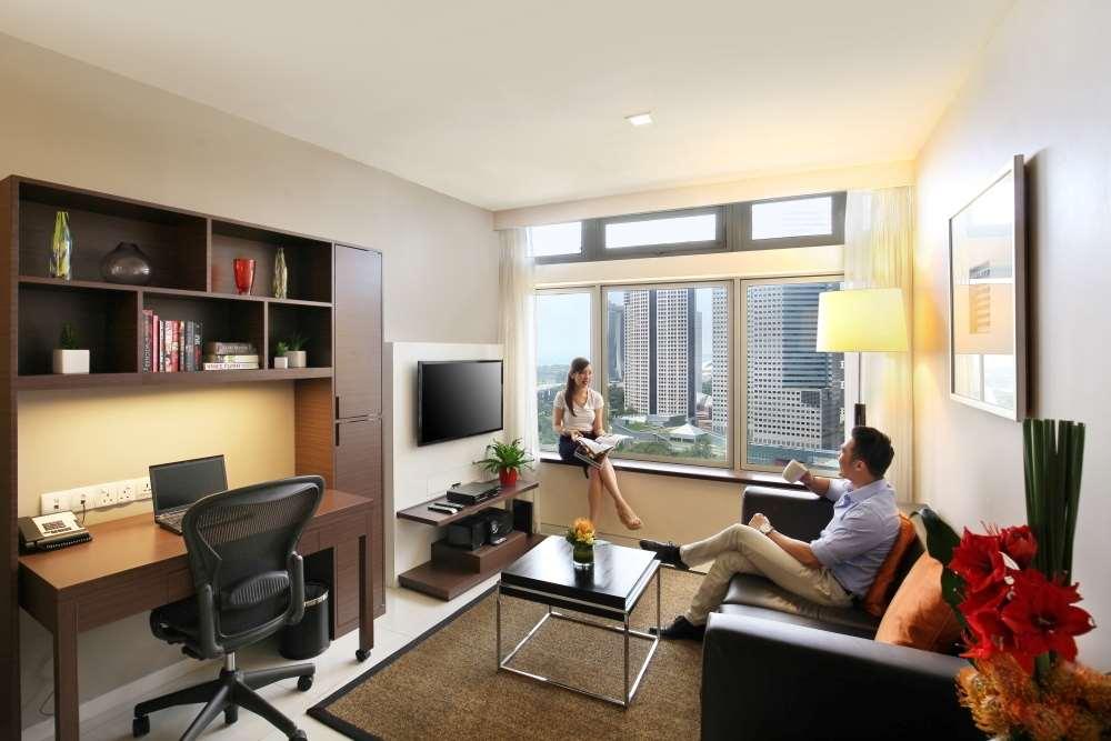 Parkroyal Serviced Suites סינגפור חדר תמונה
